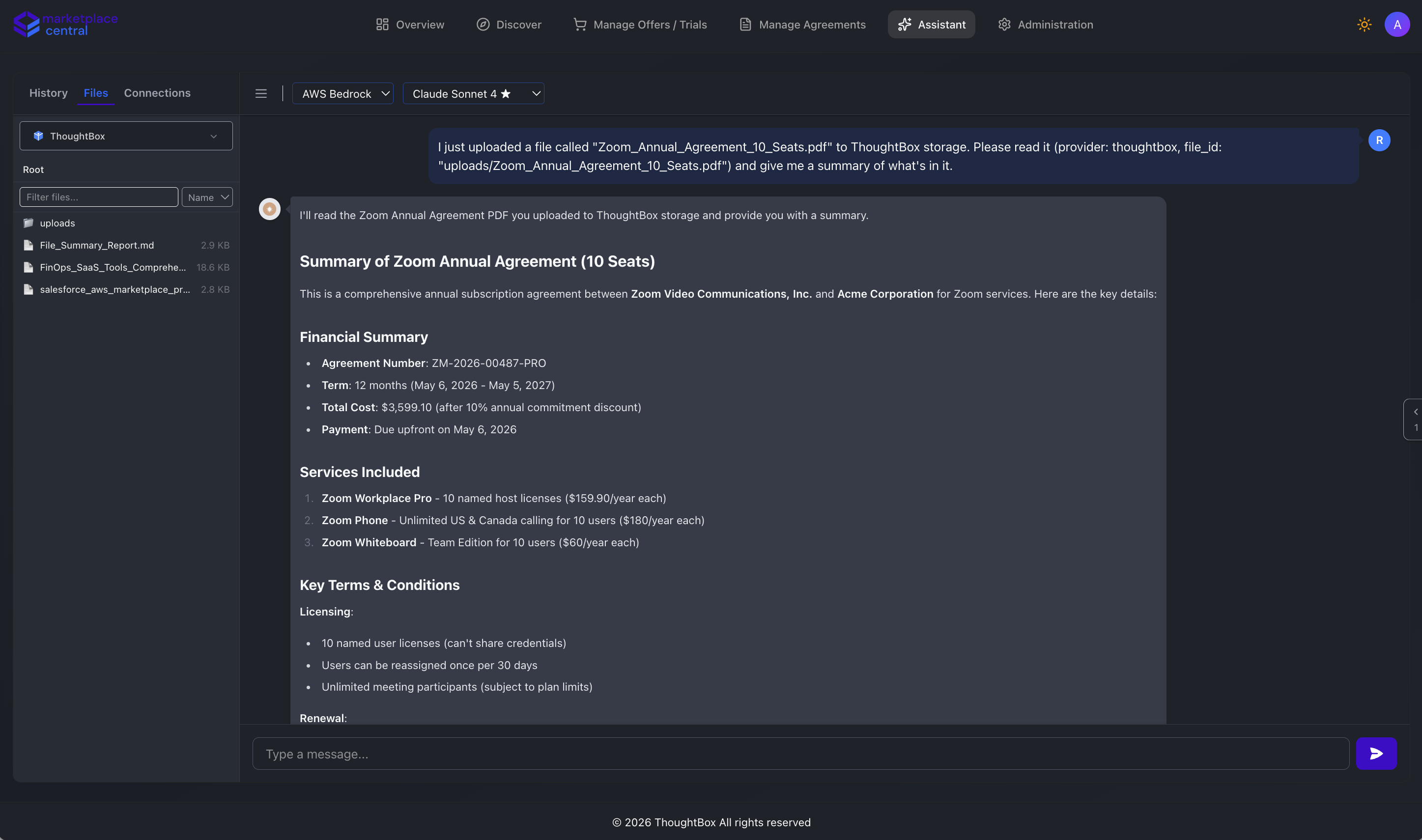 Discover products on AWS Marketplace